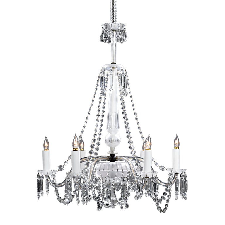 Victorian Crystal Chandelier For Sale at 1stDibs