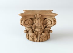 Victorian Custom Made Carved Capital for Walls, Doors, Furniture, Interior