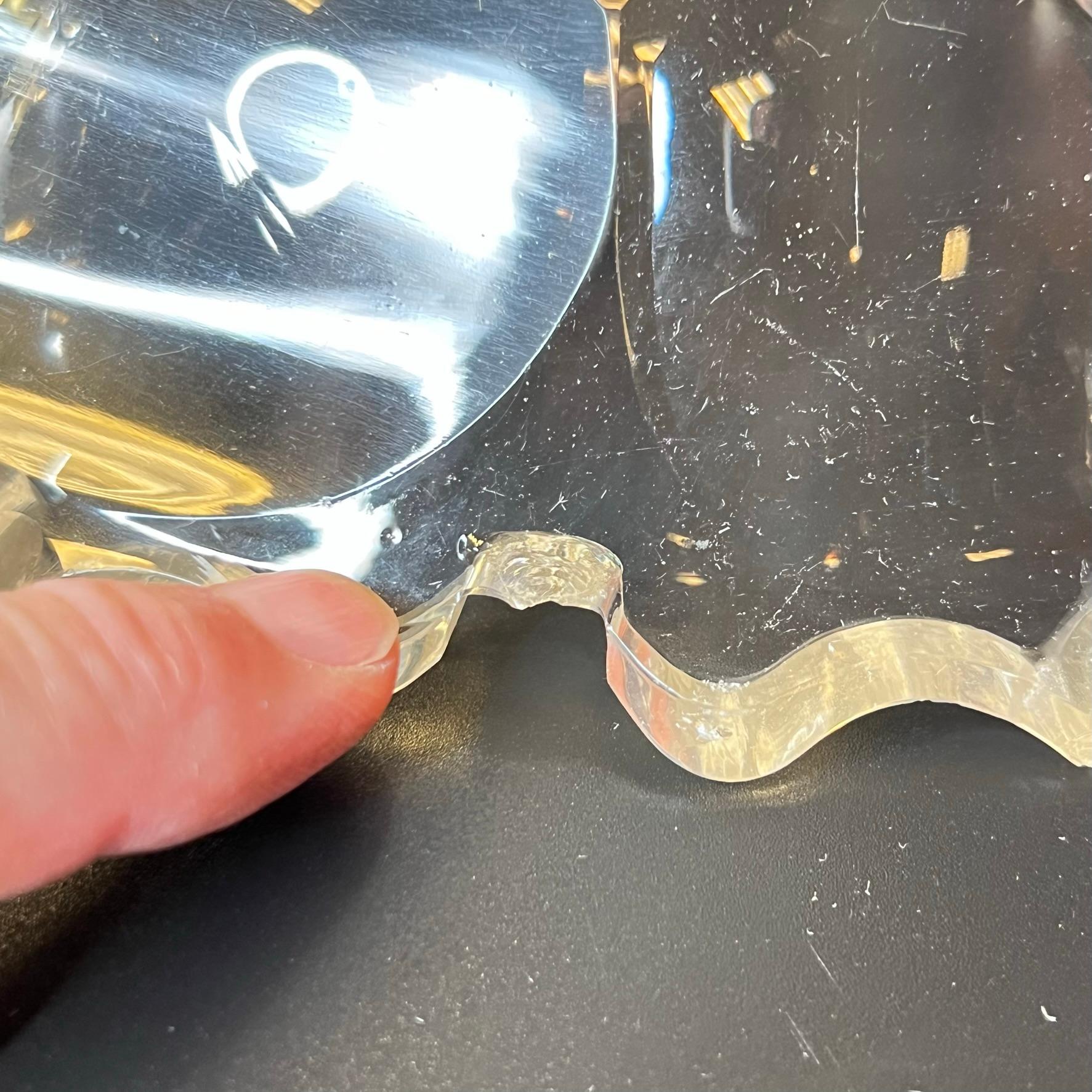 Viktorianischer Tafelaufsatz aus geschliffenem Glas Vase im Angebot 7