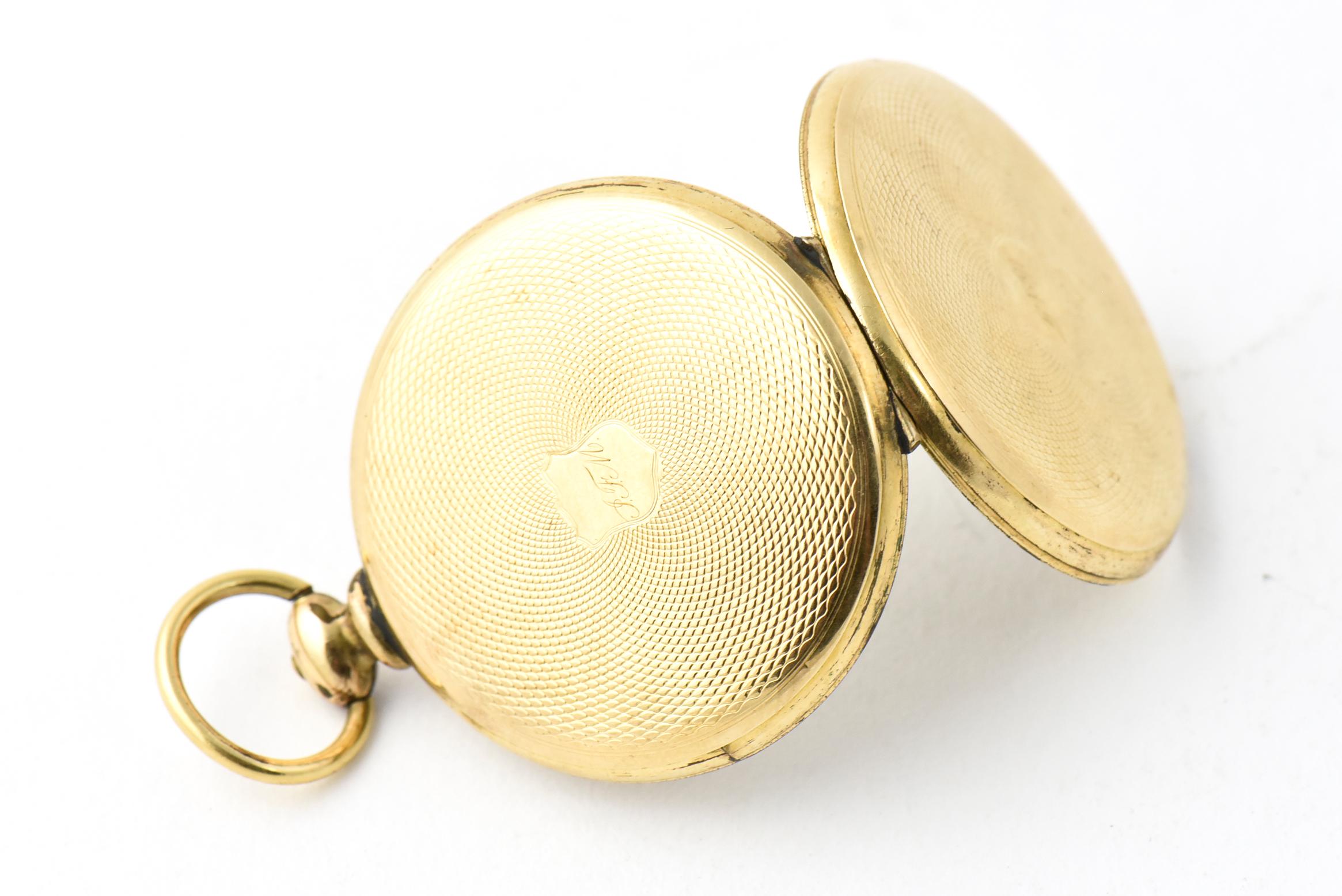 Women's or Men's Victorian Daguerreotype Gold Filled Locket