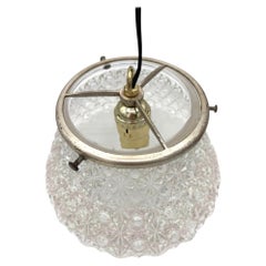 Victorian Daisy and Buttons Pressed Glass Light - 9 Available!