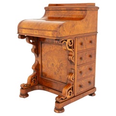 Bureau Victorien Davenport Ronce de Noyer Up&Up 1860