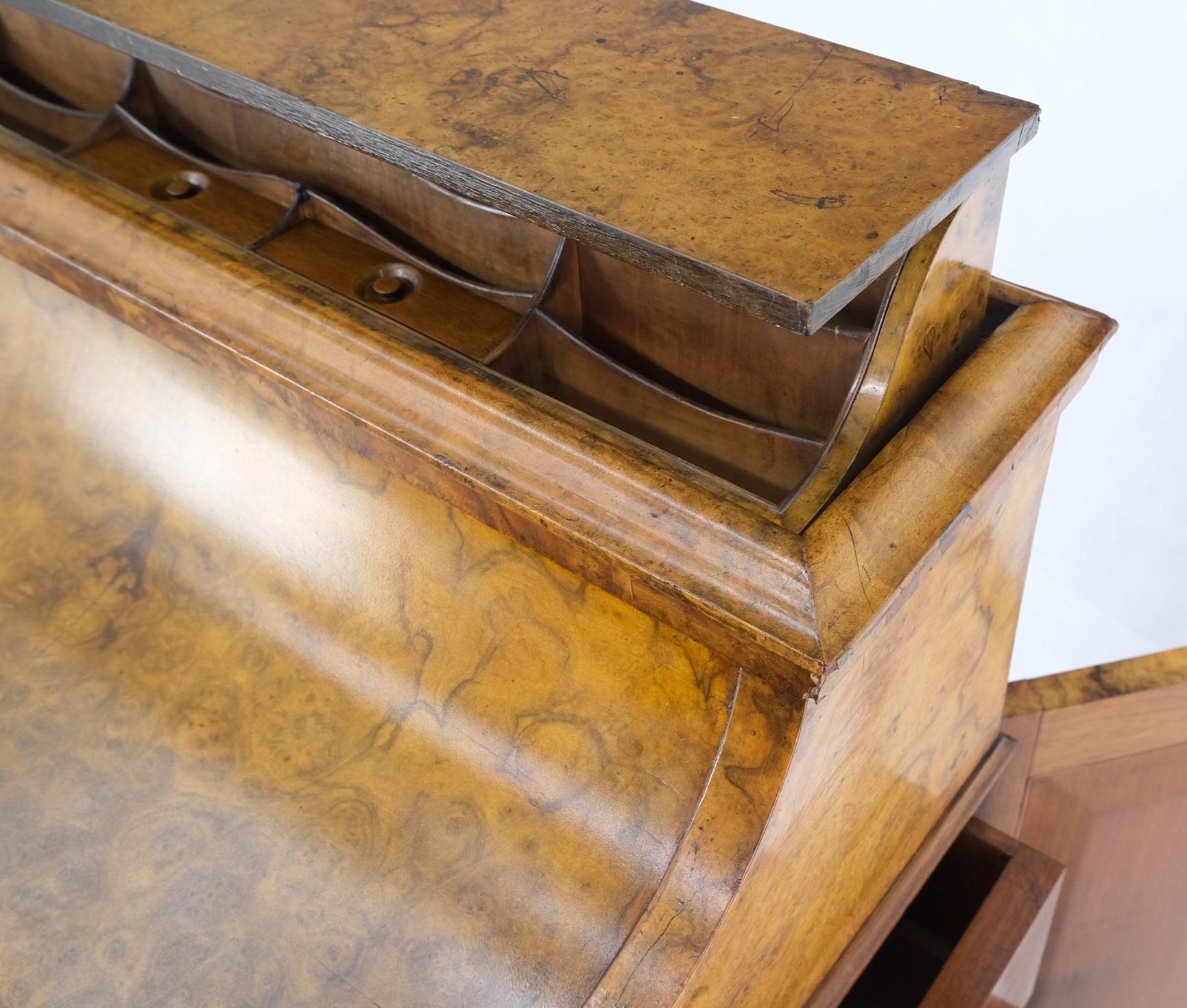 Viktorianischer Davenport-Schreibtisch Lift Top Pop Up Mechanismus, verdeckter File Compartment  im Angebot 1