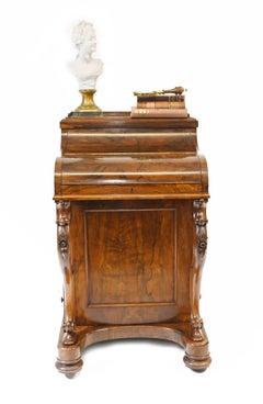Victorian Davenport Desk Pop Up Mechanism 1860