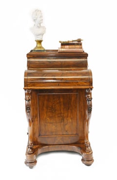 Victorian Davenport Desk Pop Up Mechanism, 1860