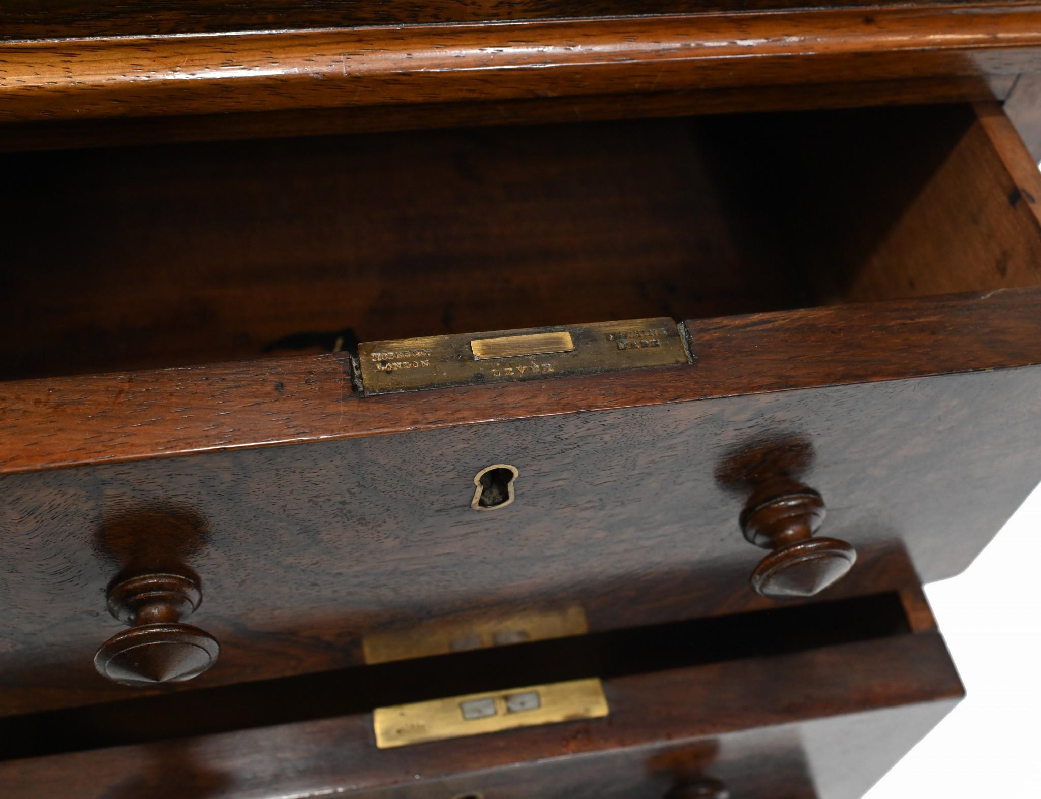 Victorian Davenport Desk Pop Up Mechanism, 1860 2