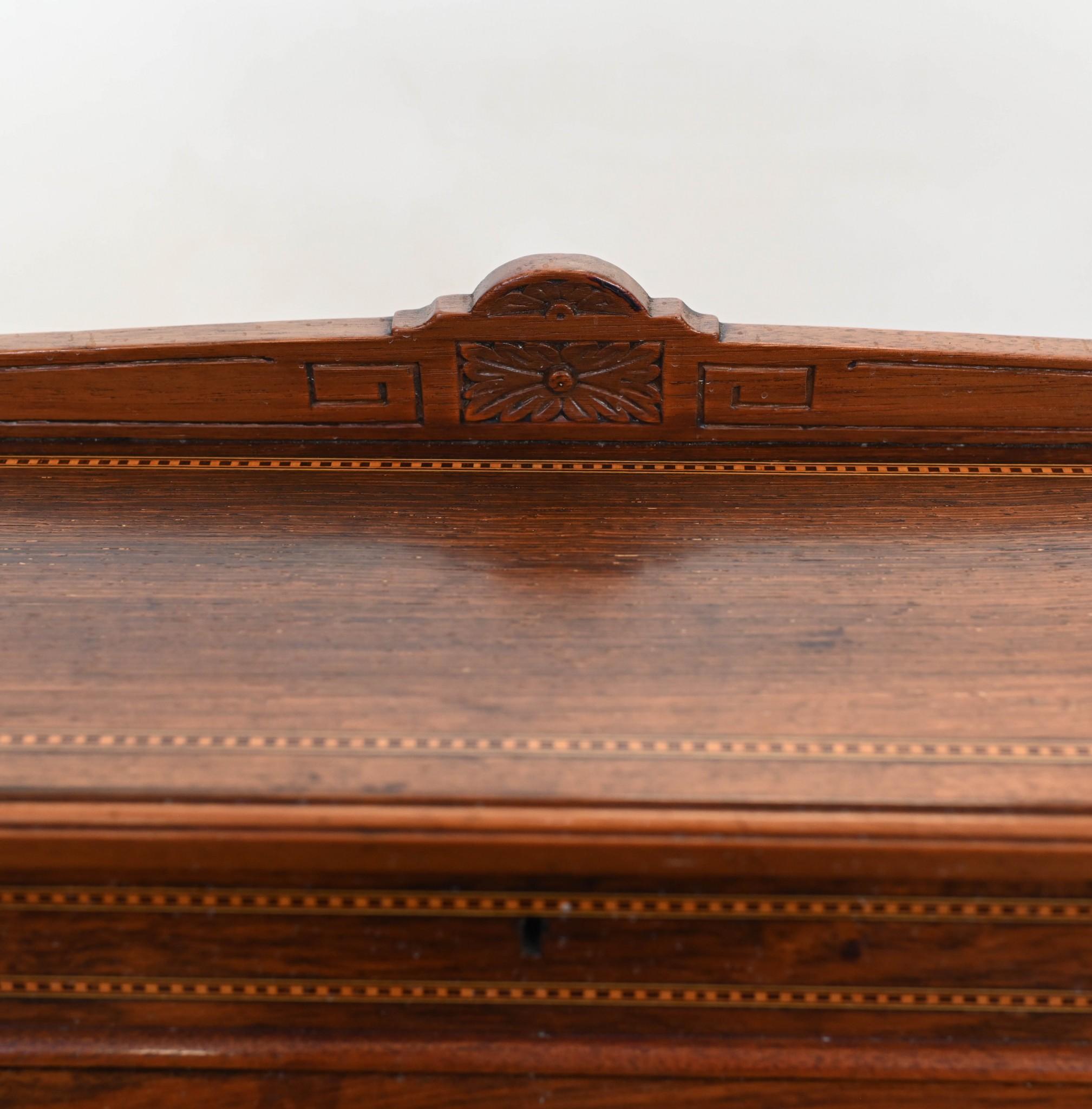 Victorian Davenport Mahogany Desk 1880 6