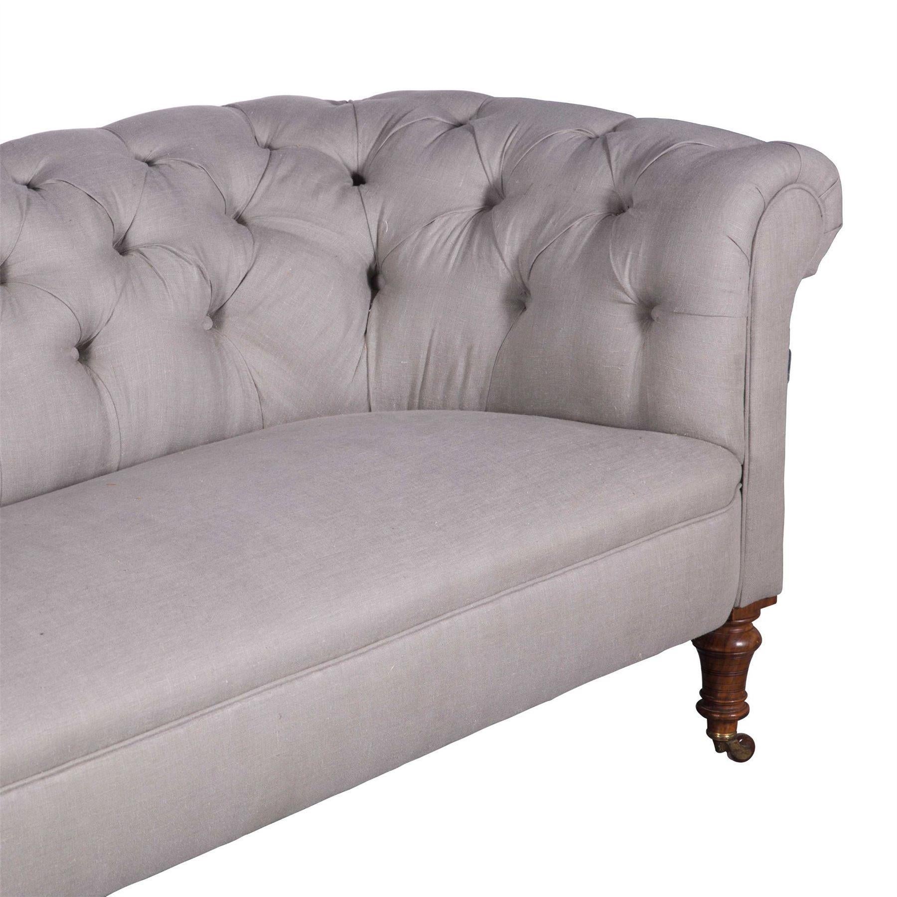 19th Century Victorian Deep Buttoned Chesterfield