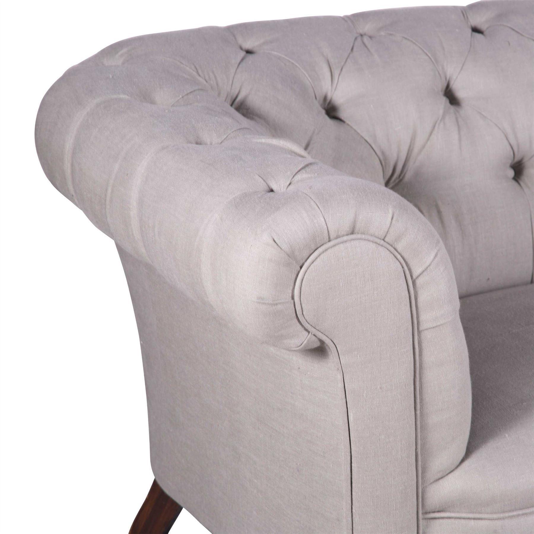 Fabric Victorian Deep Buttoned Chesterfield