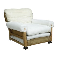 Victorian Deep Seated Country House Armchair