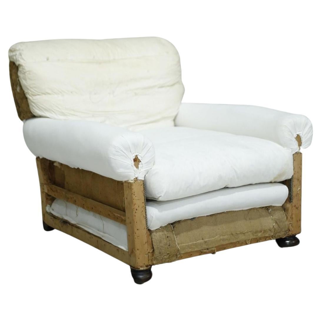 Pair of Large Deep Seated English Country House Armchairs, c1930 at 1stDibs