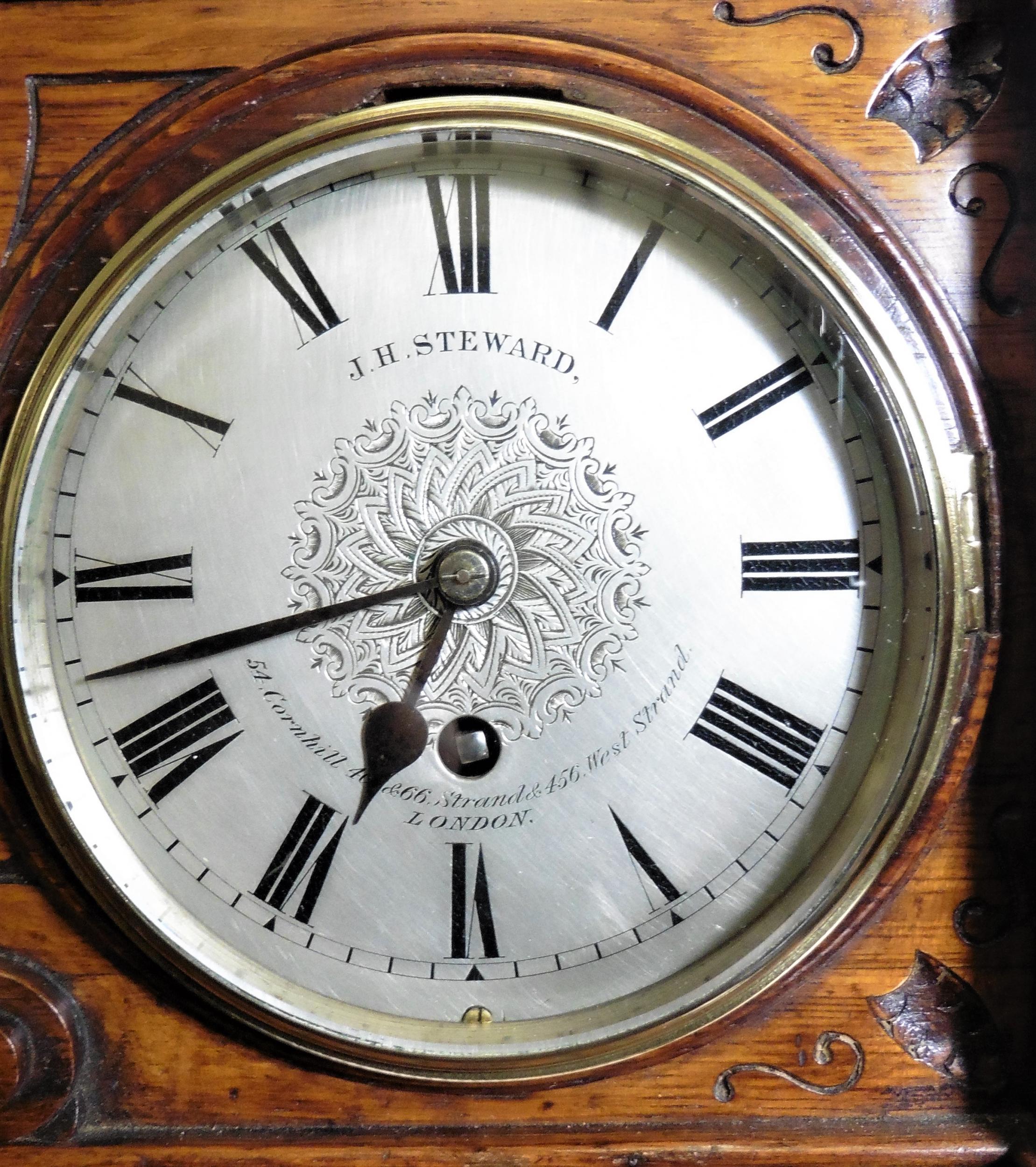 British Victorian Desk Clock / Barometer / Thermometer Set For Sale