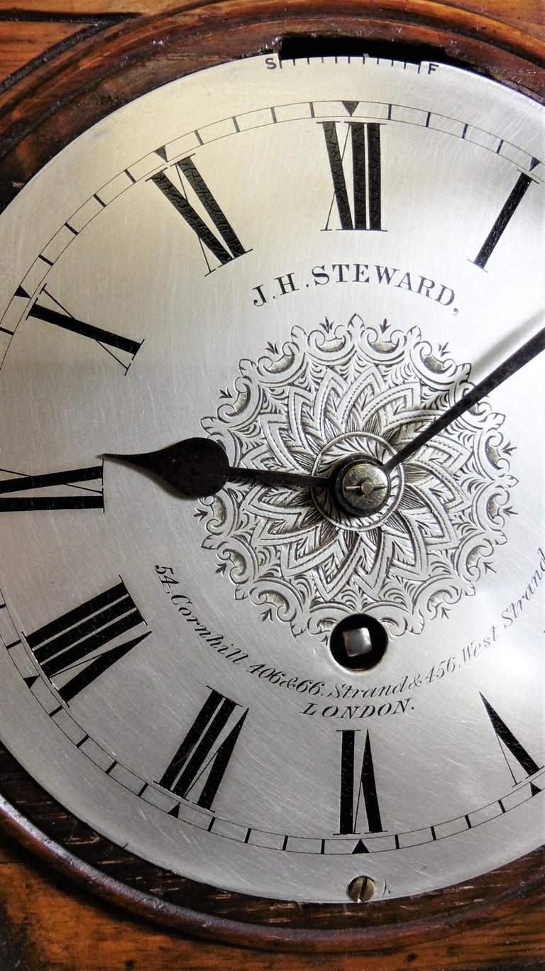 Victorian Desk Clock / Barometer / Thermometer Set For Sale at 1stDibs