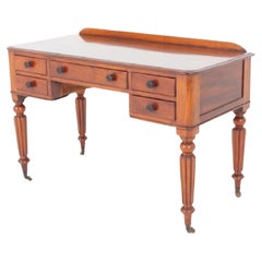 Escritorio victoriano Mesa de escribir de caoba 1860