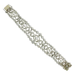 Victorian Diamond and Bracelet 14.50 Carat Total Weight, circa 1890