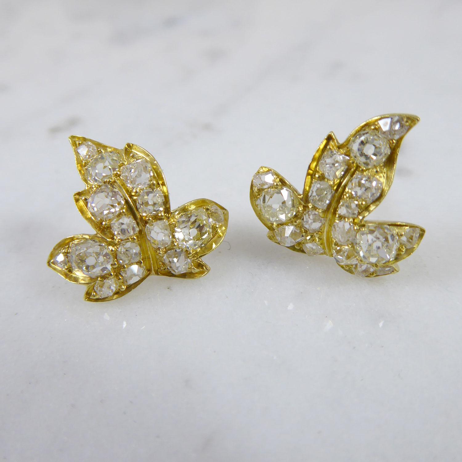Crafted in the late Victorian era these earrings are known as 