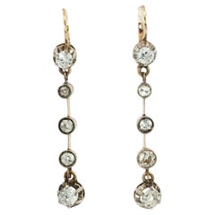 Diamond Dangle Earrings