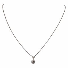 Victorian Diamond Drop Necklace