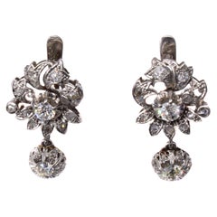 Victorian Diamond Earrings