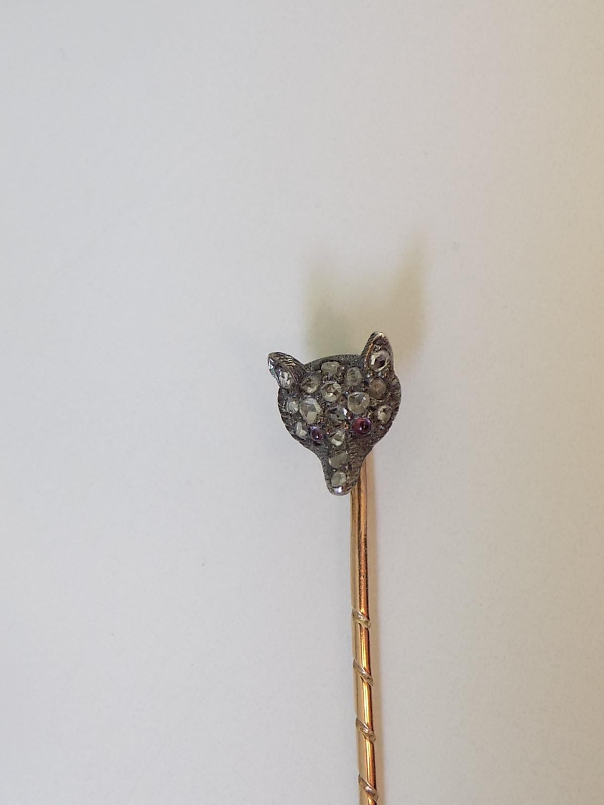 diamond stickpin