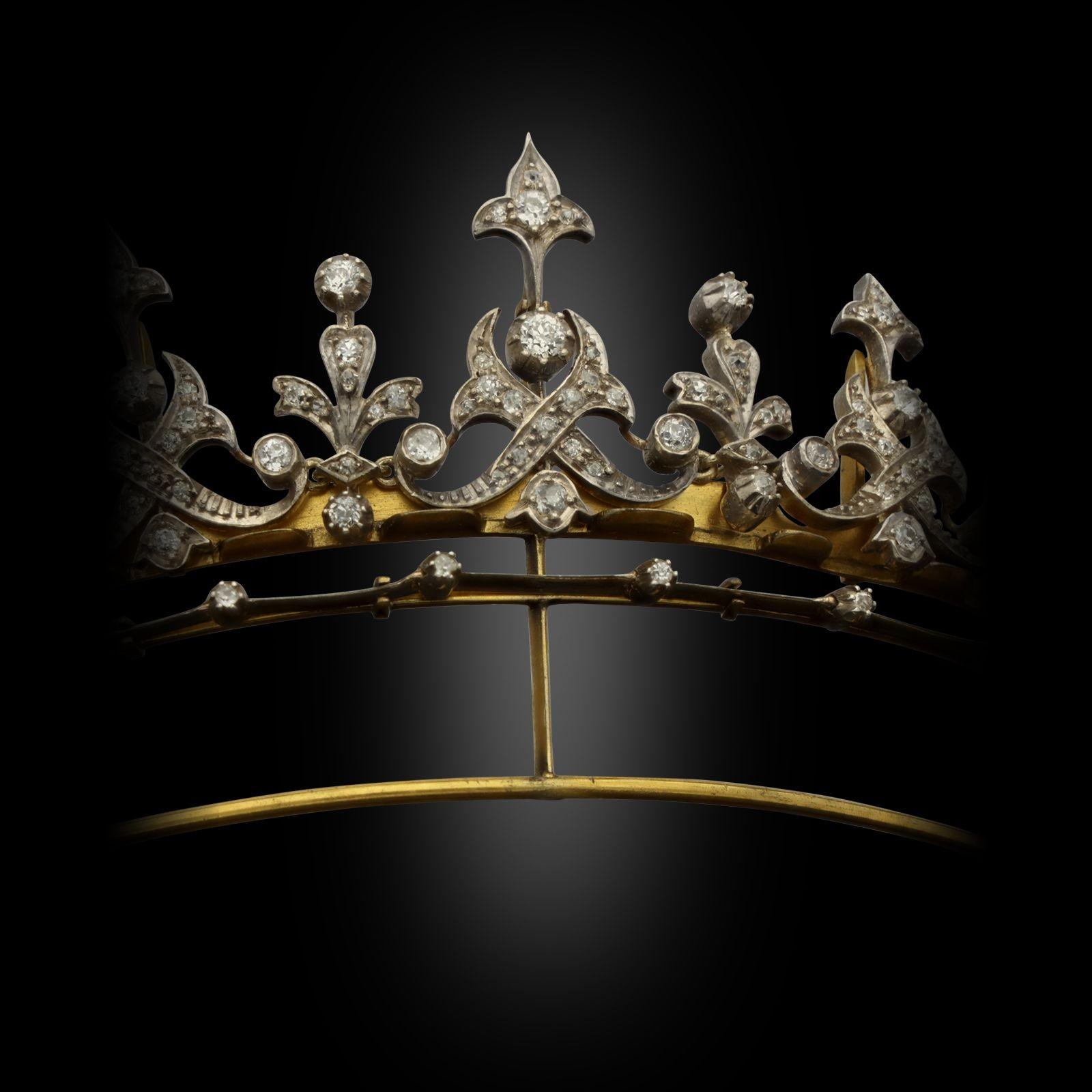 fringe tiara as necklace