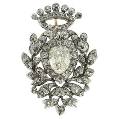 Victorian Diamond Love Heart Pendant