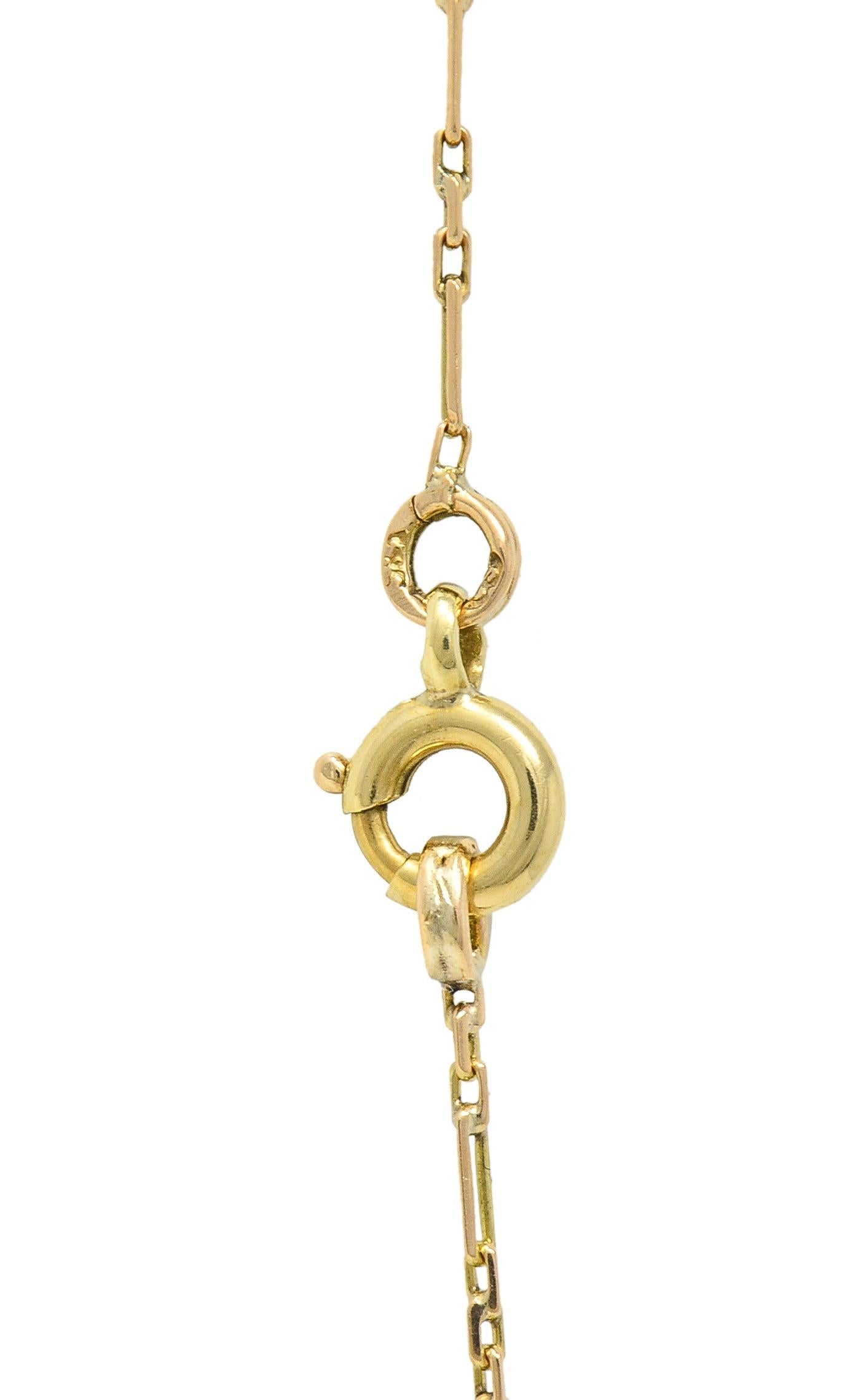 Collier pendentif victorien ancien d'aigle de Prusse en or 14 carats avec diamants et saphirs en vente 5