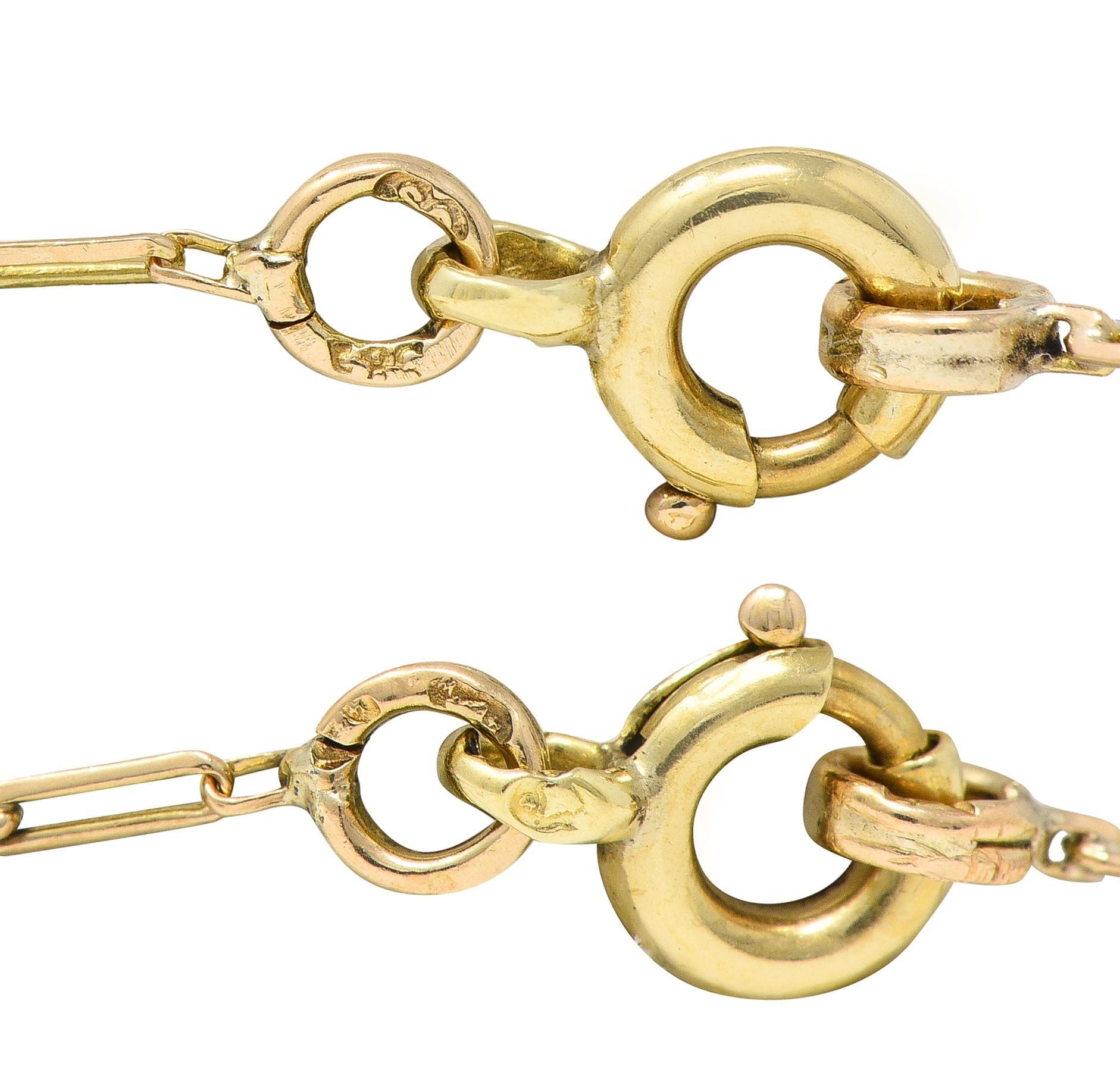 Collier pendentif victorien ancien d'aigle de Prusse en or 14 carats avec diamants et saphirs en vente 3