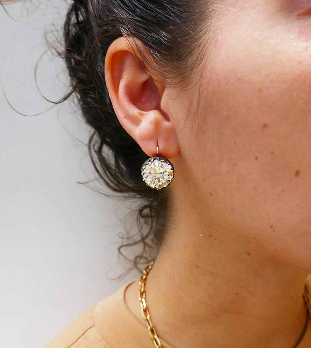 victorian stud earrings
