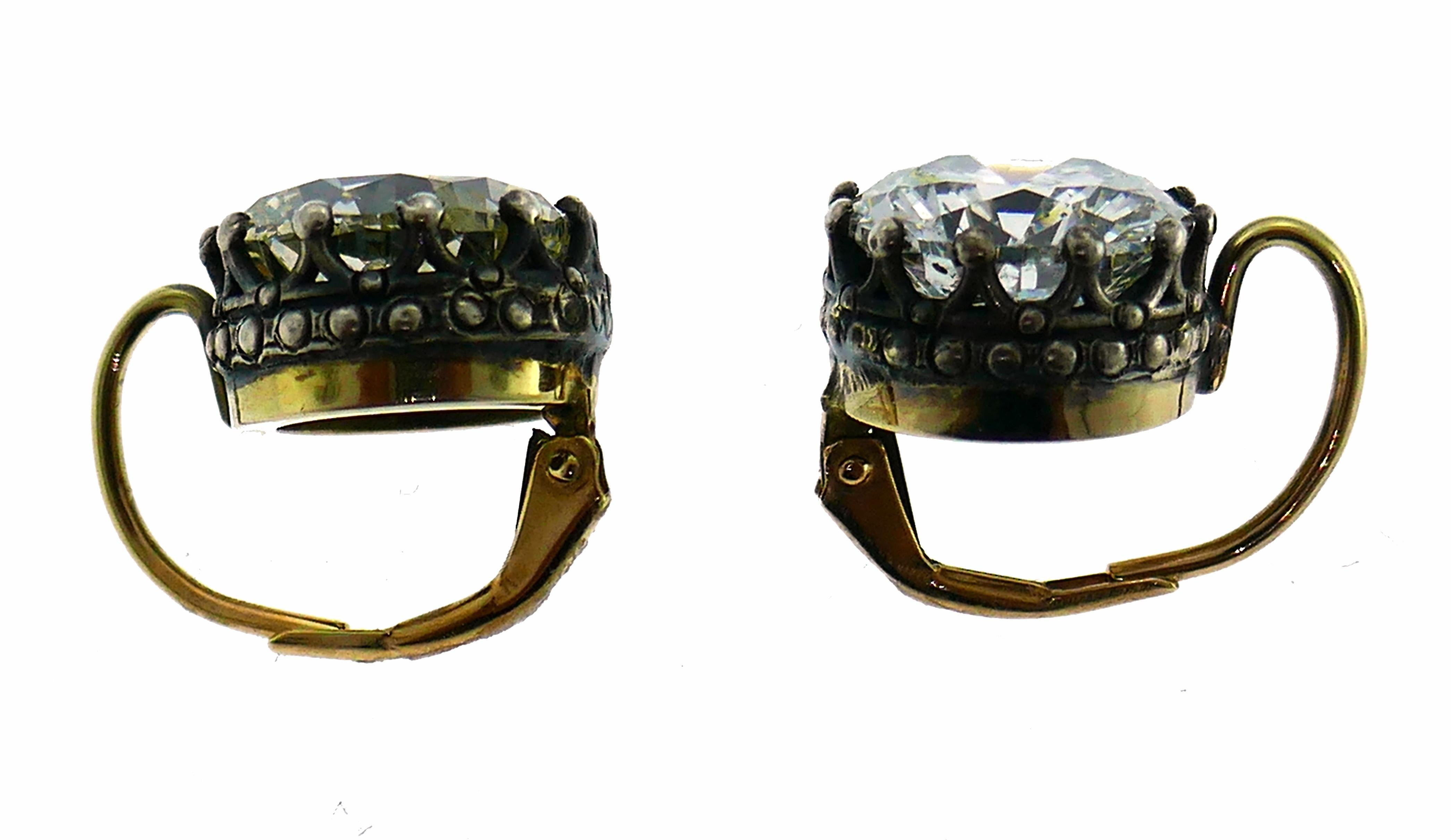 victorian stud earrings