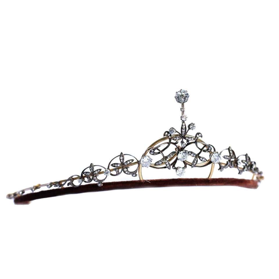 Diamond Tiara Rabbitears Diamond Tiaras - 25 For Sale on 1stDibs | diamond tiara for sale ...