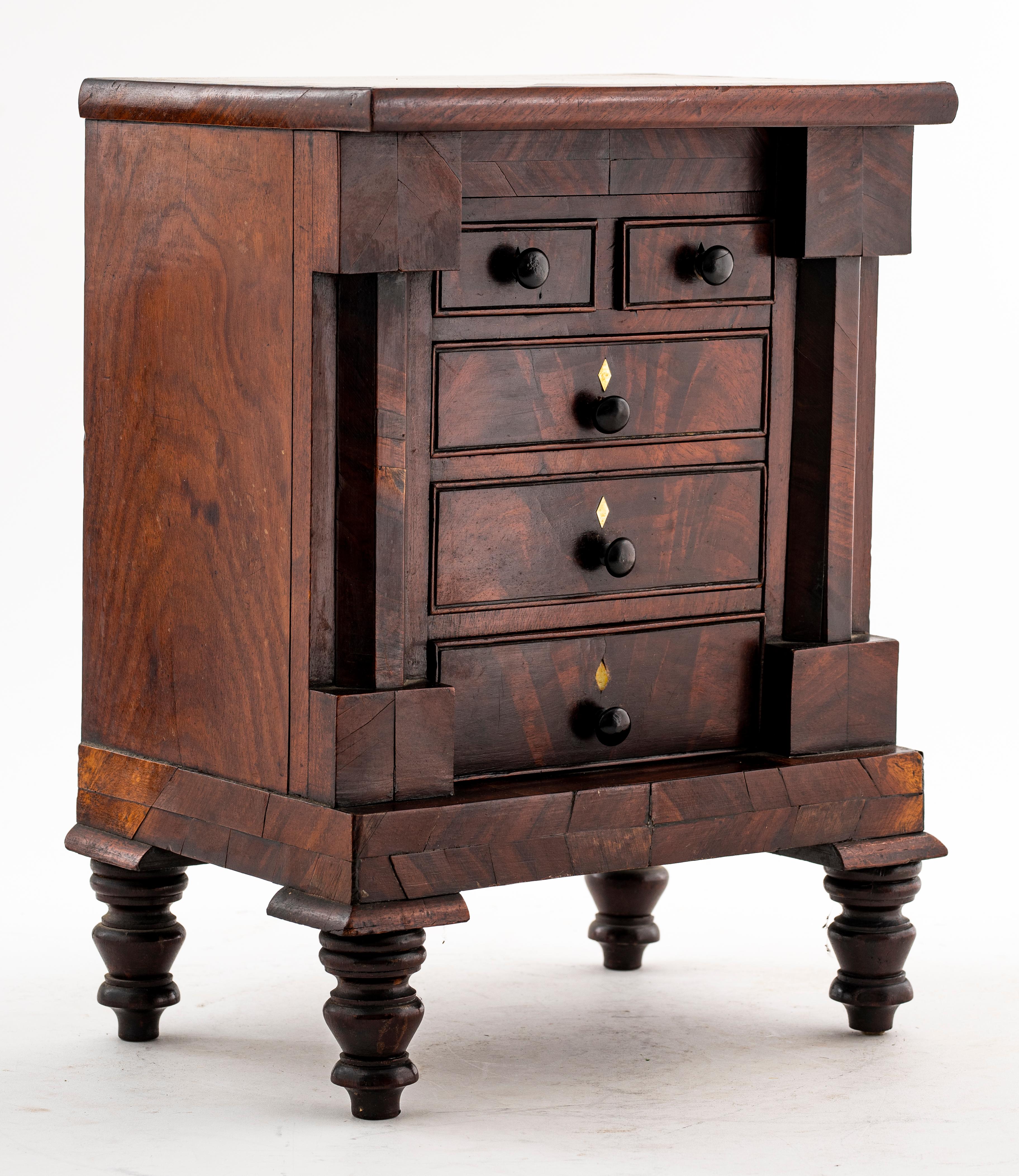 Victorian Diminutive Chest of Drawers For Sale 2
