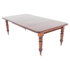 Victorian Dining Table Extending Mahogany 10 Seater 1870