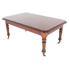 Victorian Dining Table Mahogany 8 Seater 1890