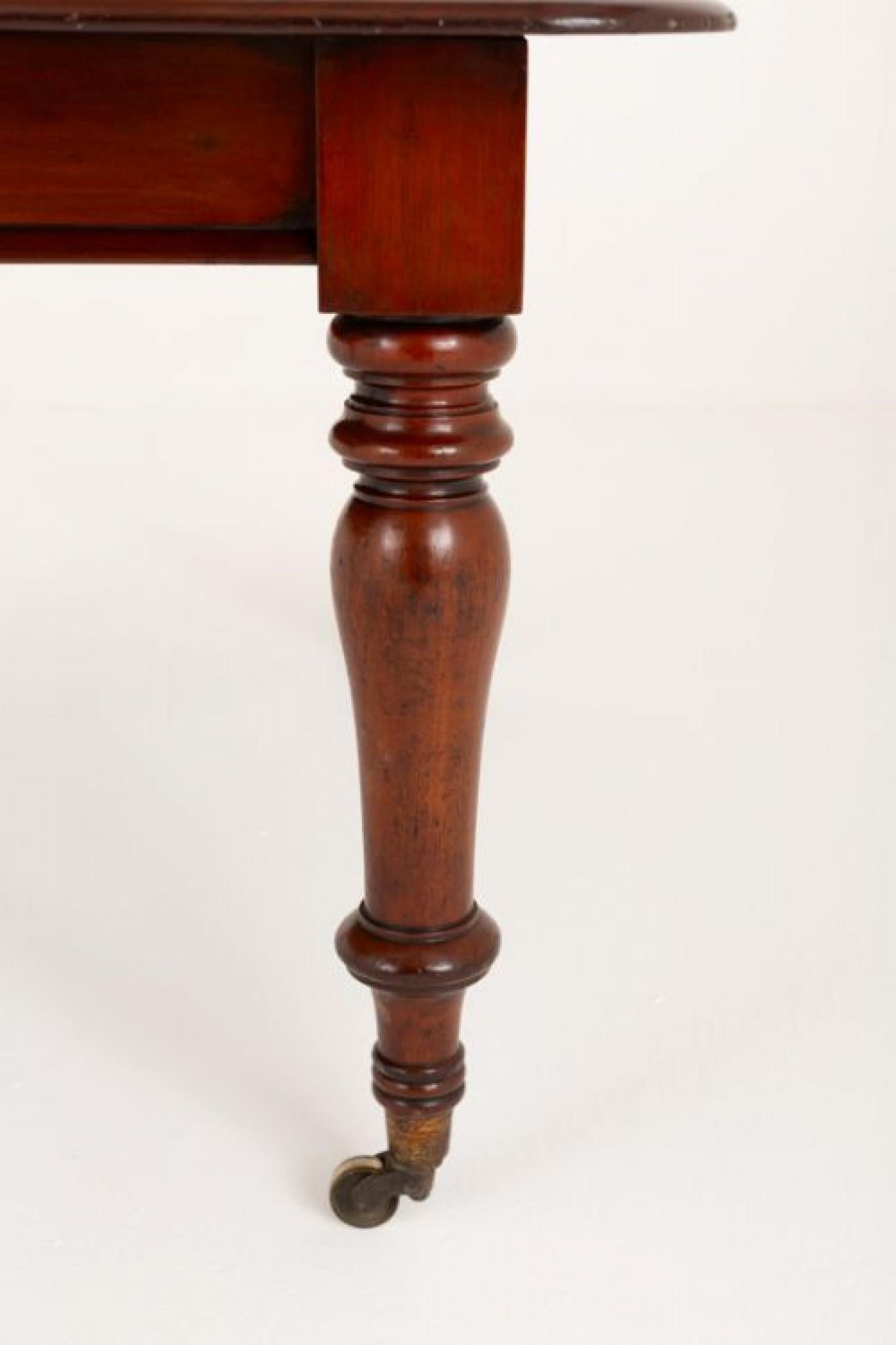 Victorian Dining Table Mahogany Extending 10 Seater For Sale 1