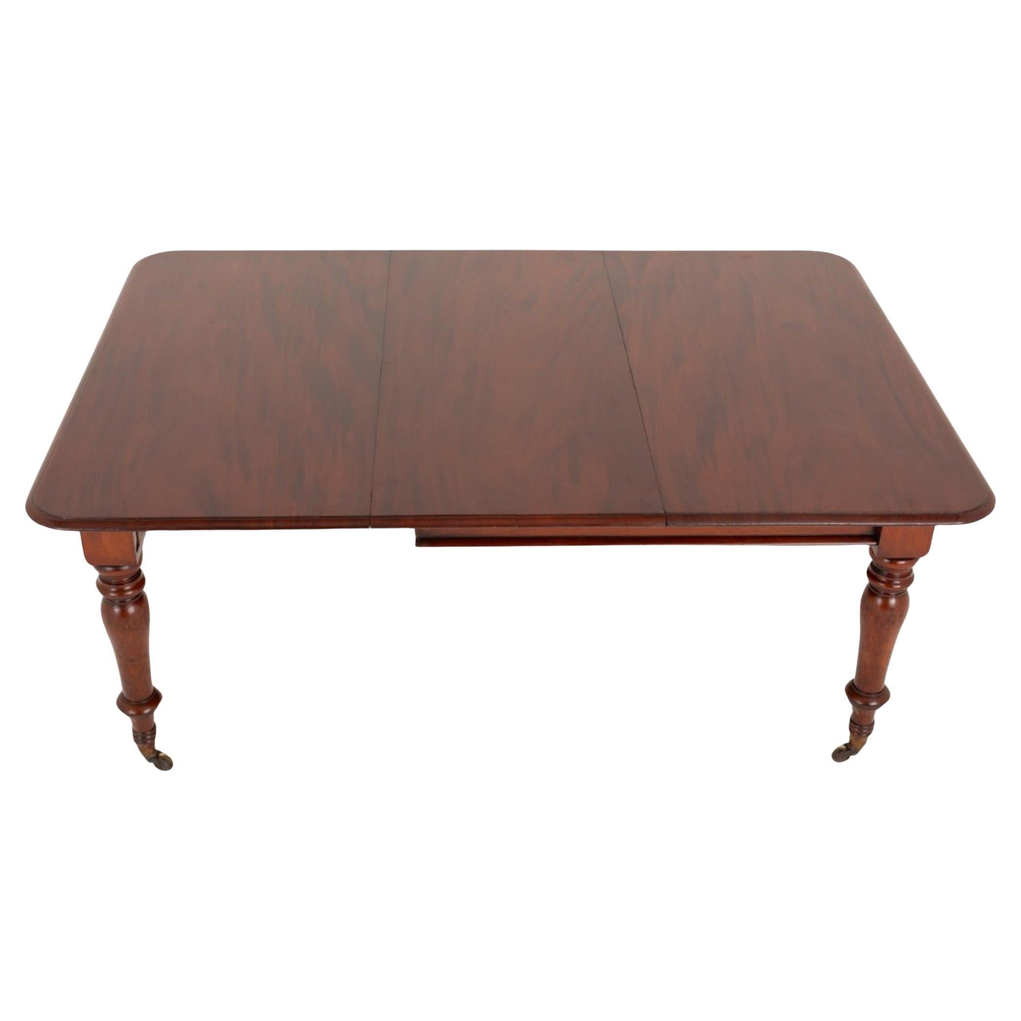 Is mahogany good for a dining table?