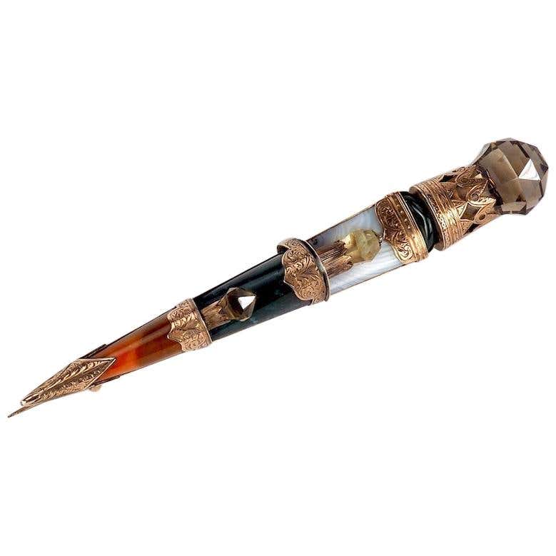 Renaissance Revival Pre-Raphaelite Gold, Garnet and Enamel Ring at ...