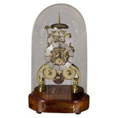 Victorian Double Fusee Skeleton Clock by John Greenhalgh, Manchester