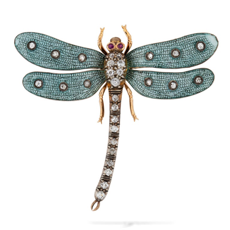 Victorian Dragonfly Brooch at 1stDibs dragon fly brooch, dragonfly