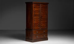 Victorian Drawer Tower, England circa 1860
