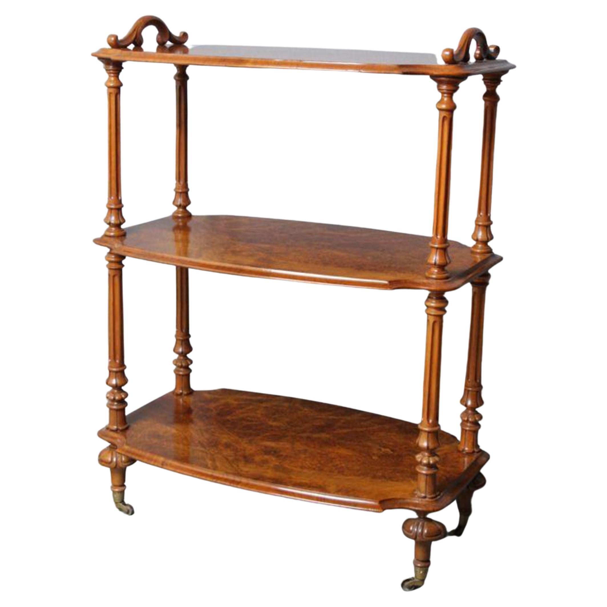 Victorian Dumbwaiter, Buffet, Etagere For Sale