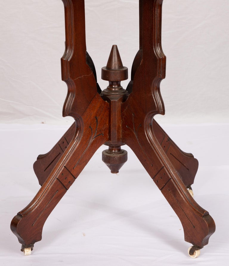 Victorian Eastlake Parlor Table For Sale at 1stDibs