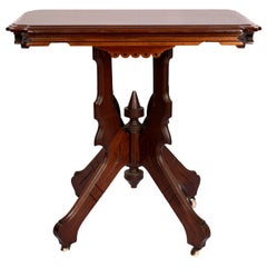 Victorian Eastlake Parlor Table