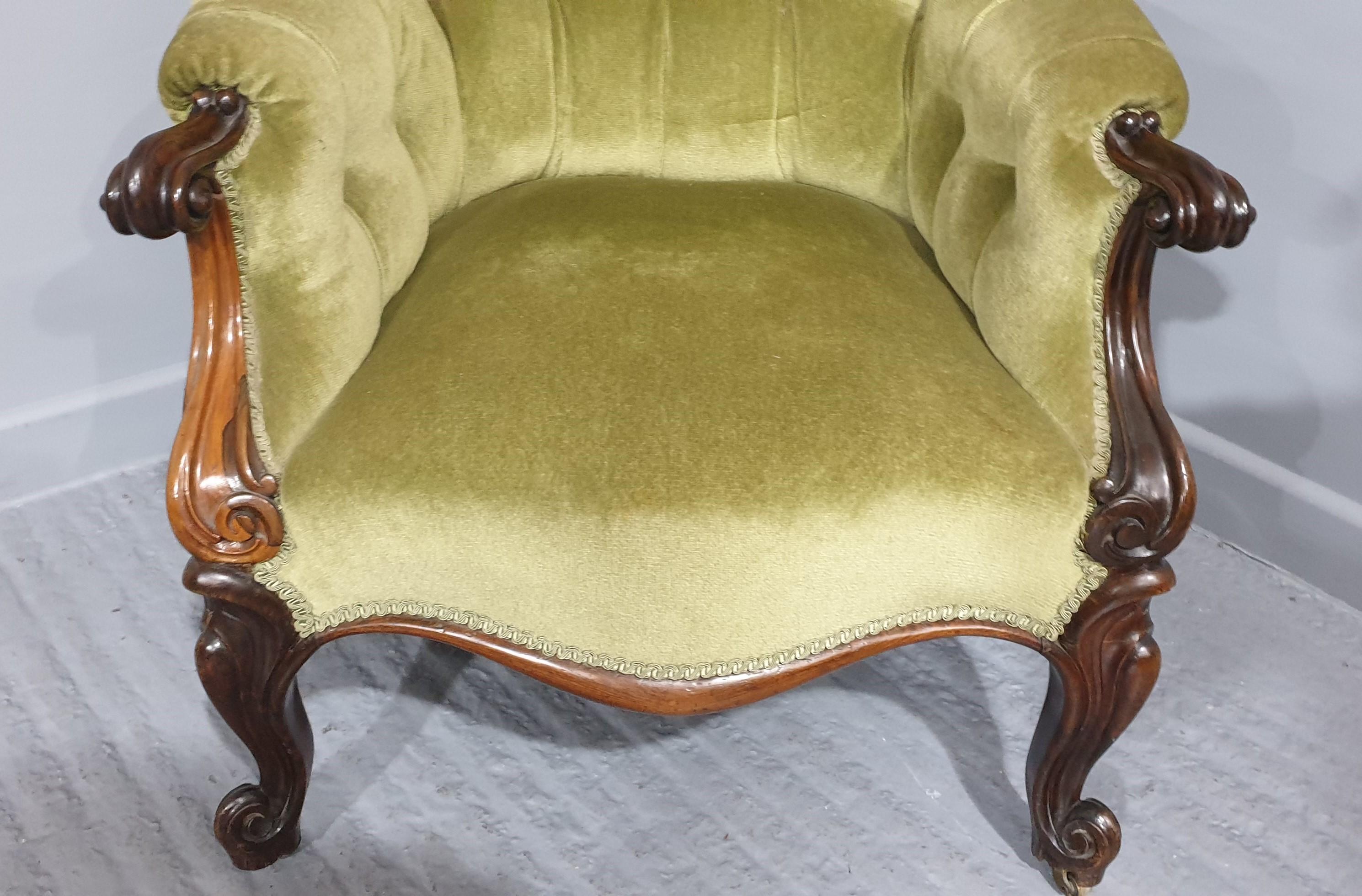 Silla de biblioteca victoriana en Bueno estado para la venta en Swadlincote, GB