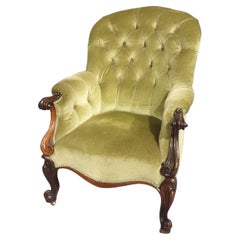 Victorian Easy Library Chair