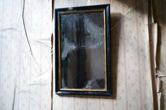 Victorian Ebonised Mercury Plated Rectangular Wall Mirror c.1875-85