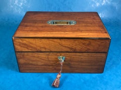 Victorian Ebony Bound Olivewood Box