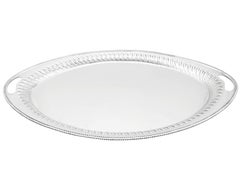 Victorian Elkington & Co. Sterling Silver Tea Tray