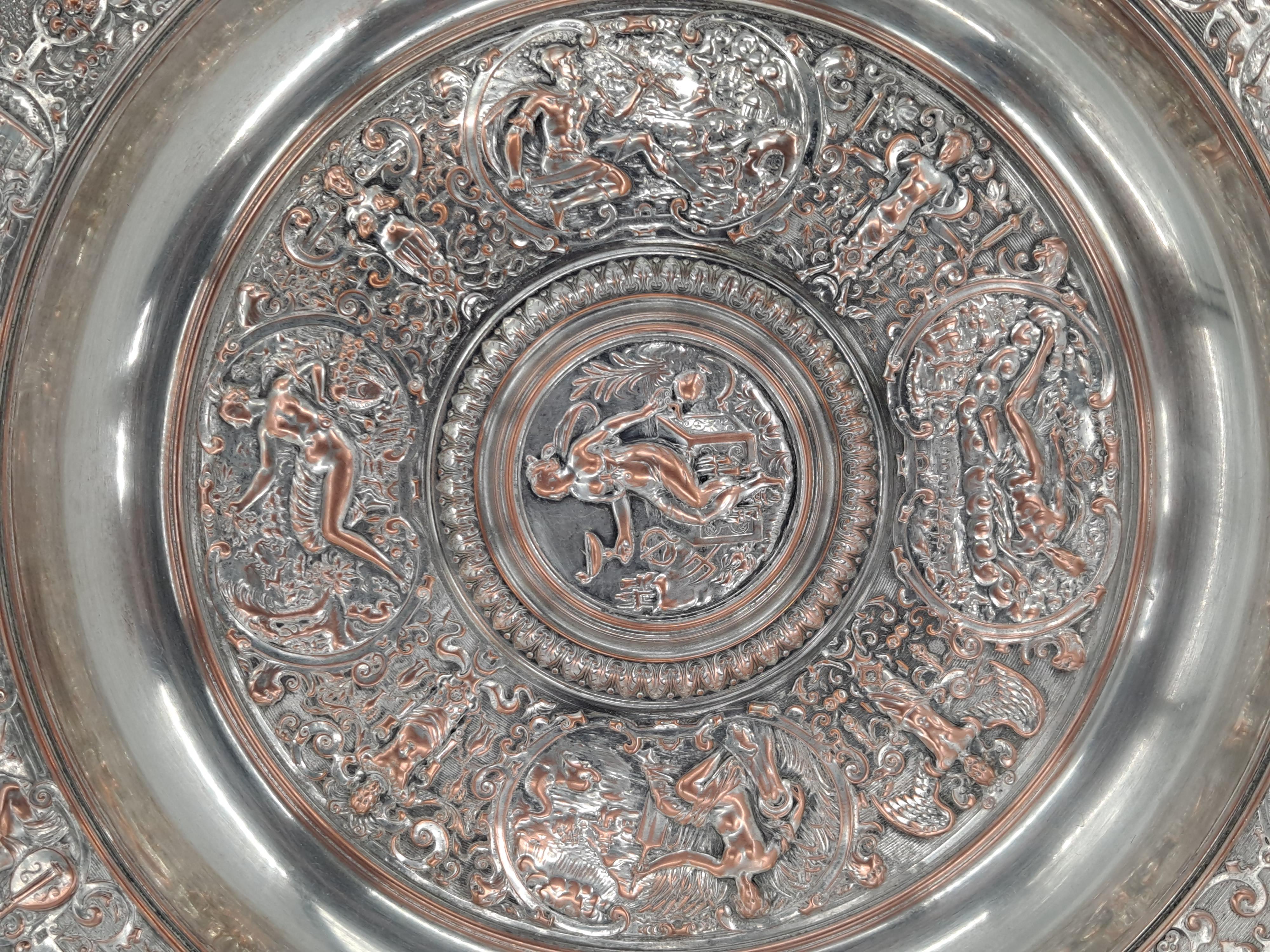 Victorian Elkington Electrotype Charger Plate

