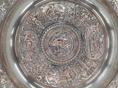 Victorian Elkington Electrotype Charger Plate